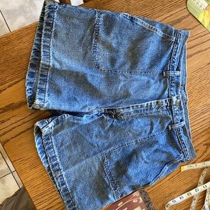 Womens Wrangler Jean shorts.